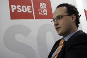 El portavoz del PSOE en una foto de archivo